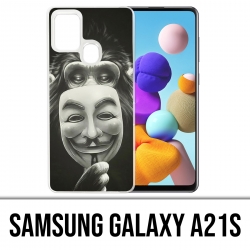 Custodia per Samsung Galaxy A21s - Anonymous Monkey Monkey