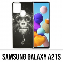 Coque Samsung Galaxy A21s - Singe Monkey