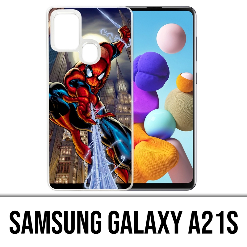 Samsung Galaxy A21s Case - Spiderman Comics
