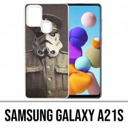 Coque Samsung Galaxy A21s - Star Wars Vintage Stromtrooper