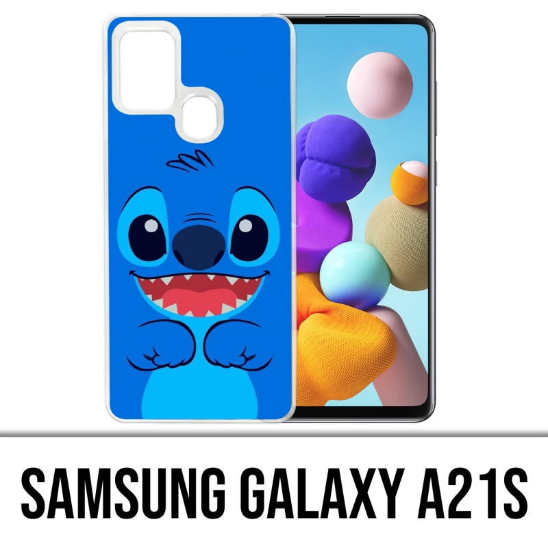 Coque Samsung Galaxy A21s - Stitch Bleu