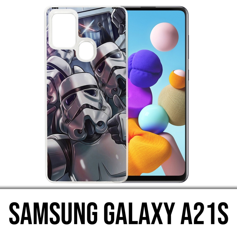 Funda Samsung Galaxy A21s - Stormtrooper Selfie