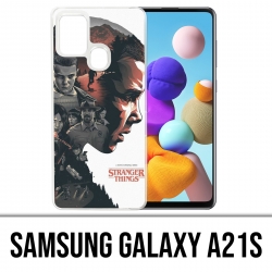 Custodia per Samsung Galaxy A21s - Stranger Things Fanart