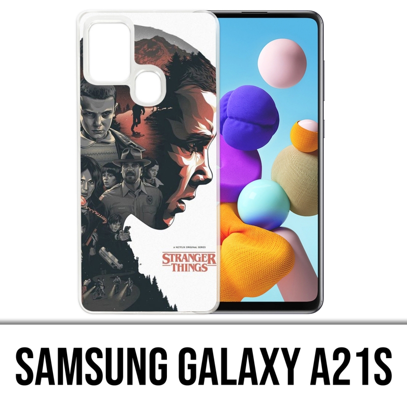 Samsung Galaxy A21s Case - Stranger Things Fanart