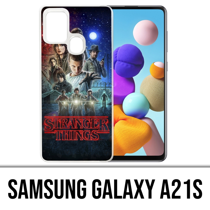 Custodia per Samsung Galaxy A21s - Poster di Stranger Things