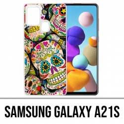 Samsung Galaxy A21s Case - Zuckerschädel