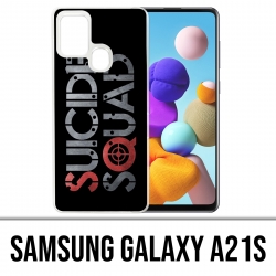 Funda Samsung Galaxy A21s - Logotipo de Suicide Squad