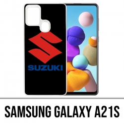 Custodia per Samsung Galaxy A21s - Logo Suzuki