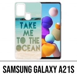 Custodia per Samsung Galaxy A21s - Take Me Ocean