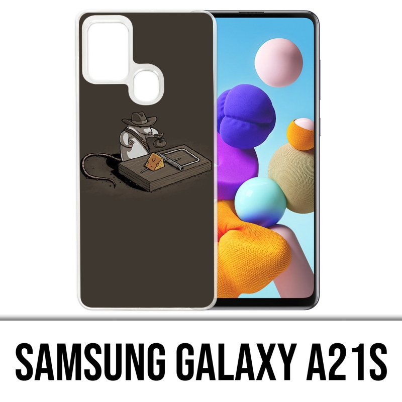 Funda Samsung Galaxy A21s - Alfombrilla de ratón Indiana Jones