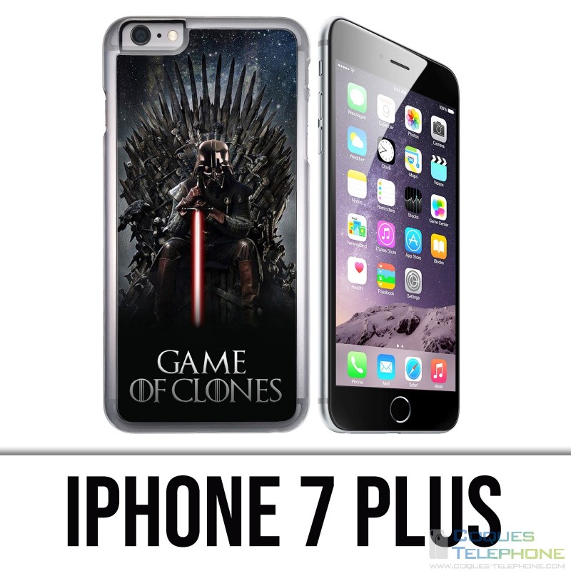 Coque iPhone 7 PLUS - Vador Game Of Clones