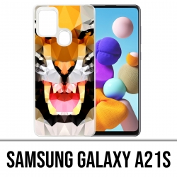 Coque Samsung Galaxy A21s - Tigre Geometrique