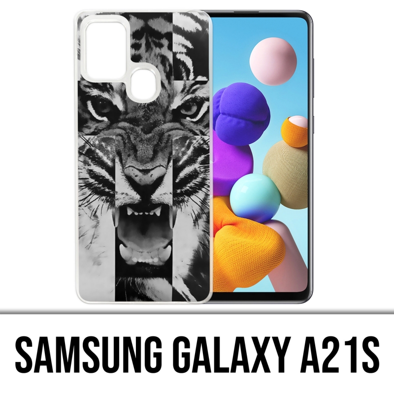 Samsung Galaxy A21s Case - Swag Tiger