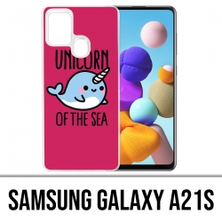 Custodia per Samsung Galaxy A21s - Unicorno del Mare
