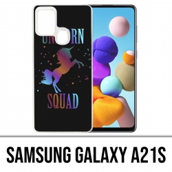 Coque Samsung Galaxy A21s - Unicorn Squad Licorne