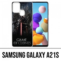 Custodia per Samsung Galaxy A21s - Vader Game Of Clones