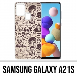 Samsung Galaxy A21s Case - Bösewicht töten Sie