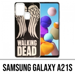 Custodia per Samsung Galaxy A21s - Walking Dead Daryl Wings