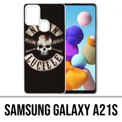 Samsung Galaxy A21s Case - Walking Dead Logo Negan Lucille