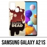Coque Samsung Galaxy A21s - Walking Dead Moto Fanart