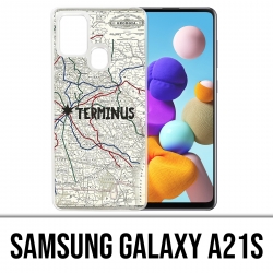 Samsung Galaxy A21s - Carcasa Walking Dead Terminus