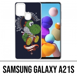 Custodia per Samsung Galaxy A21s - Yoshi Winter Is Coming