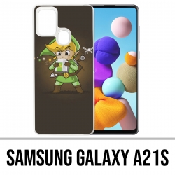Coque Samsung Galaxy A21s - Zelda Link Cartouche