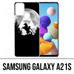 Samsung Galaxy A21s Case - Zelda Moon Trifoce