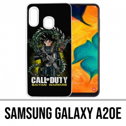 Coque Samsung Galaxy A20e - Call Of Duty X Dragon Ball Saiyan Warfare
