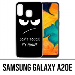 Custodia per Samsung Galaxy A20e - Non toccare il mio telefono arrabbiato