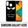 Samsung Galaxy A20e Case - Berühren Sie mein Telefon nicht wütend