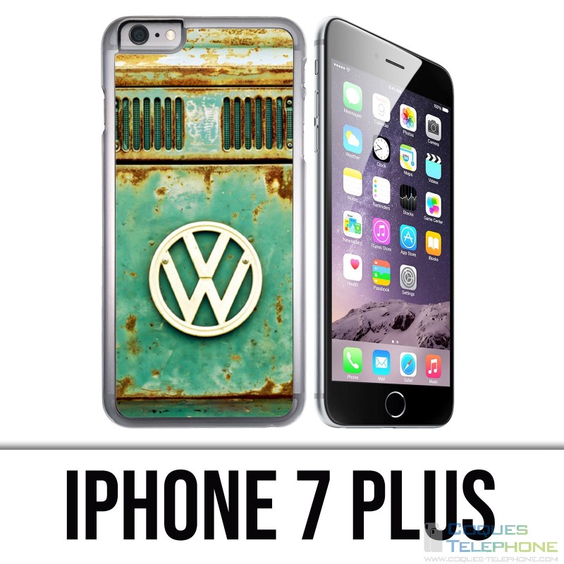 Coque iPhone 7 PLUS - Vw Vintage Logo