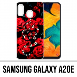 Samsung Galaxy A20e Case - Gucci Snake Roses