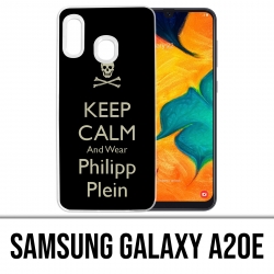 Custodia Samsung Galaxy A20e - Mantieni la calma Philipp Plein