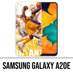 Custodia per Samsung Galaxy A20e - Kobe Bryant Cartoon Nba