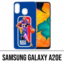 Custodia per Samsung Galaxy A20e - Kobe Bryant Logo Nba