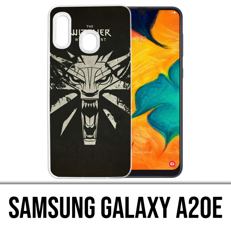 Funda Samsung Galaxy A20e - Logotipo de Witcher