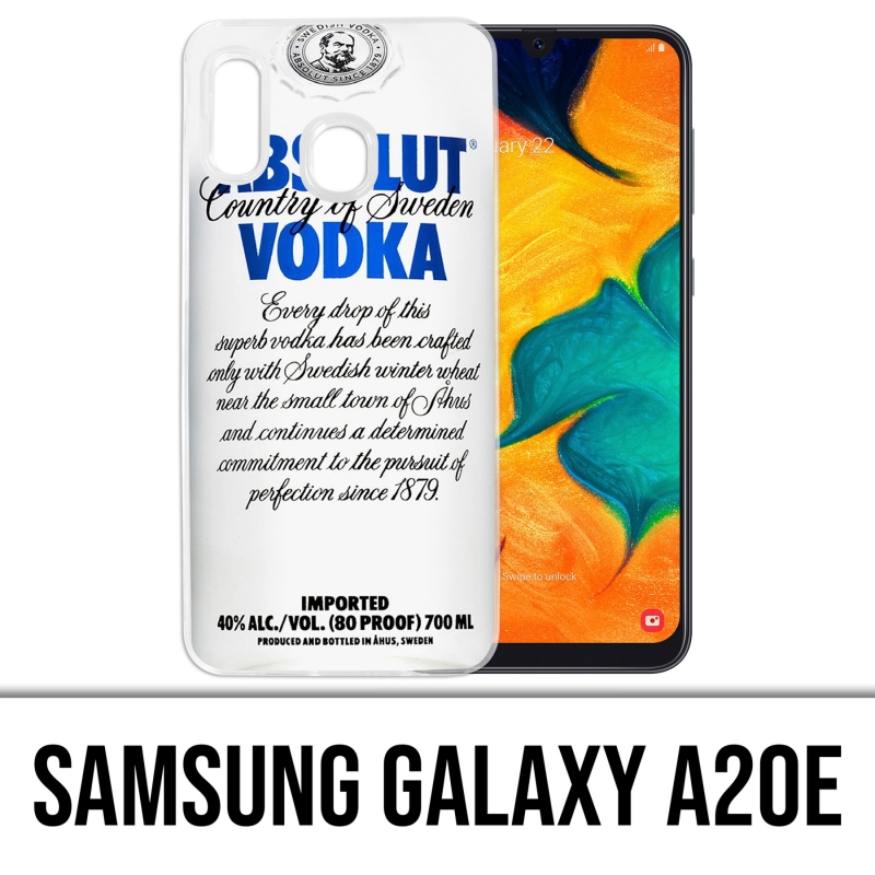 Custodia per Samsung Galaxy A20e - Absolut Vodka