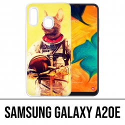 Coque Samsung Galaxy A20e - Animal Astronaute Chat