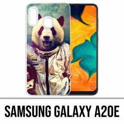 Custodia per Samsung Galaxy A20e - Panda Astronaut Animal