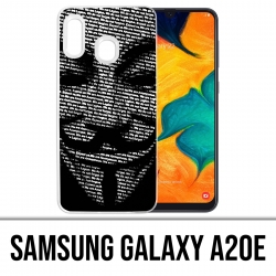 Samsung Galaxy A20e Case - Anonym
