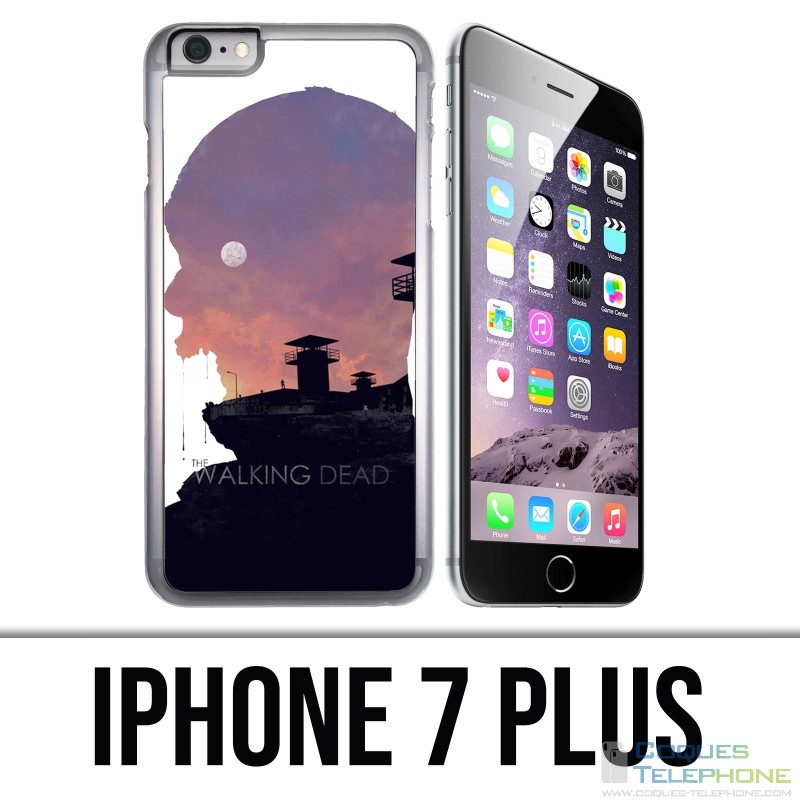 Custodia per iPhone 7 Plus: Walking Dead Ombre Zombies