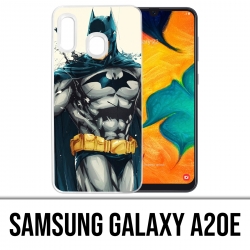 Samsung Galaxy A20e Case - Batman Paint Art