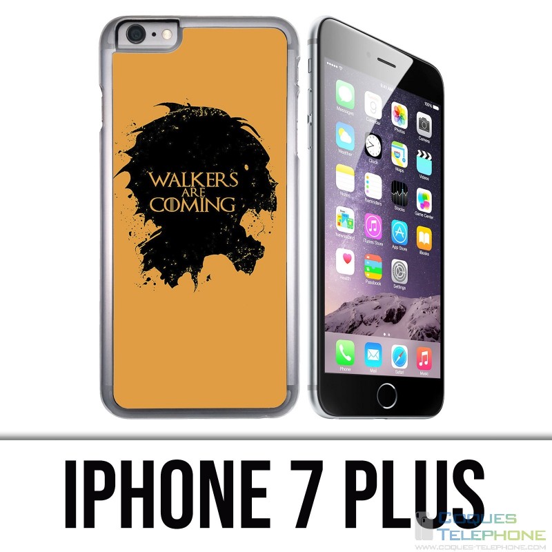 Coque iPhone 7 PLUS - Walking Dead Walkers Are Coming