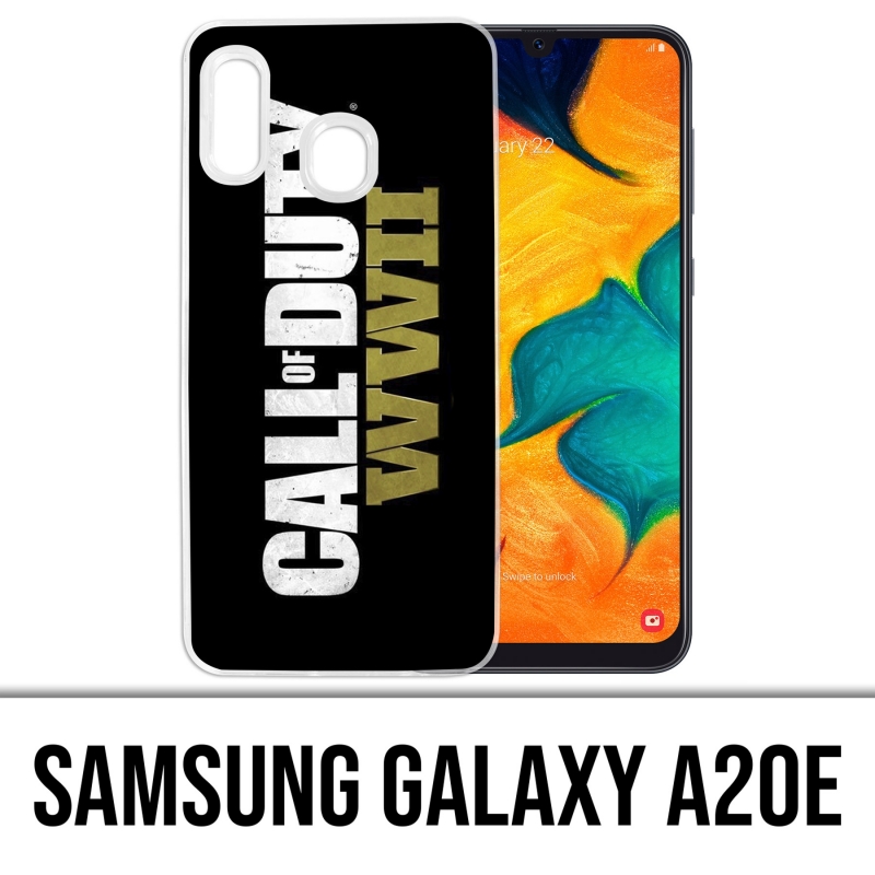 Custodia per Samsung Galaxy A20e - Call Of Duty Ww2 Logo