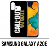 Custodia per Samsung Galaxy A20e - Call Of Duty Ww2 Logo