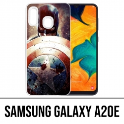 Samsung Galaxy A20e Case - Captain America Grunge Avengers