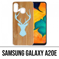 Samsung Galaxy A20e Case - Deer Wood Bird