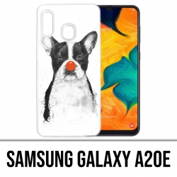 Funda para Samsung Galaxy A20e - Perro Payaso Bulldog