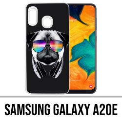 Samsung Galaxy A20e Case - Dj Pug Dog
